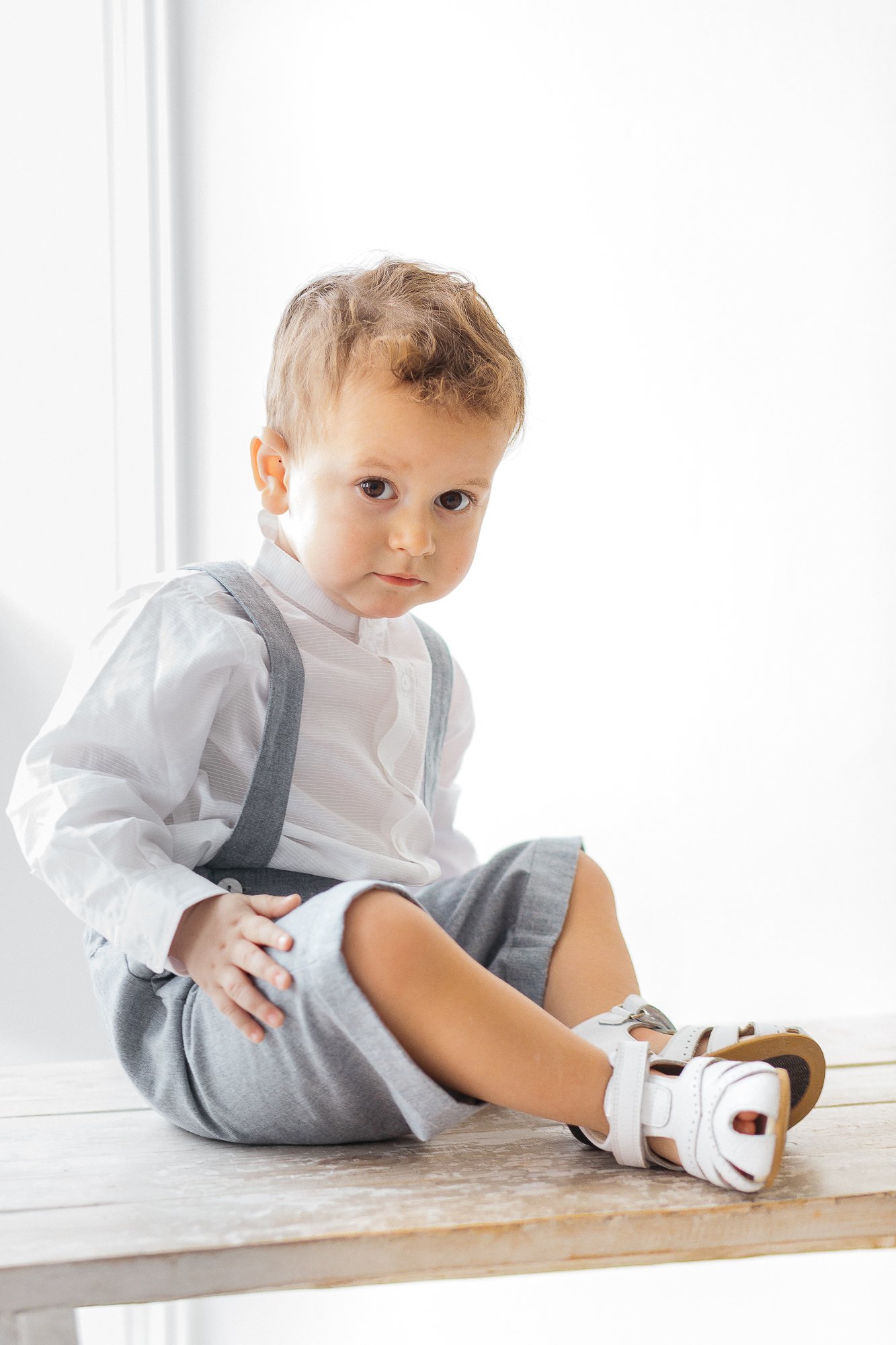 ilkadım white children's sandals