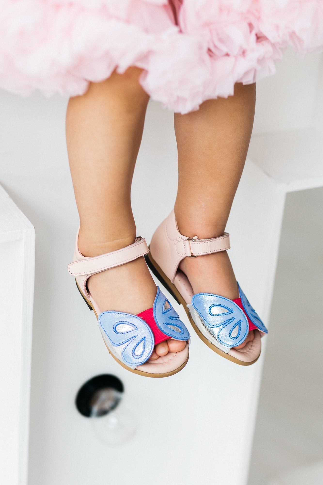 butterfly girl sandals