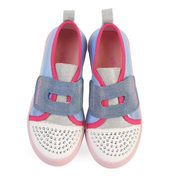 Starry Mavi Işıltılı Kız Çocuk Sneaker Spor Ayakkabı