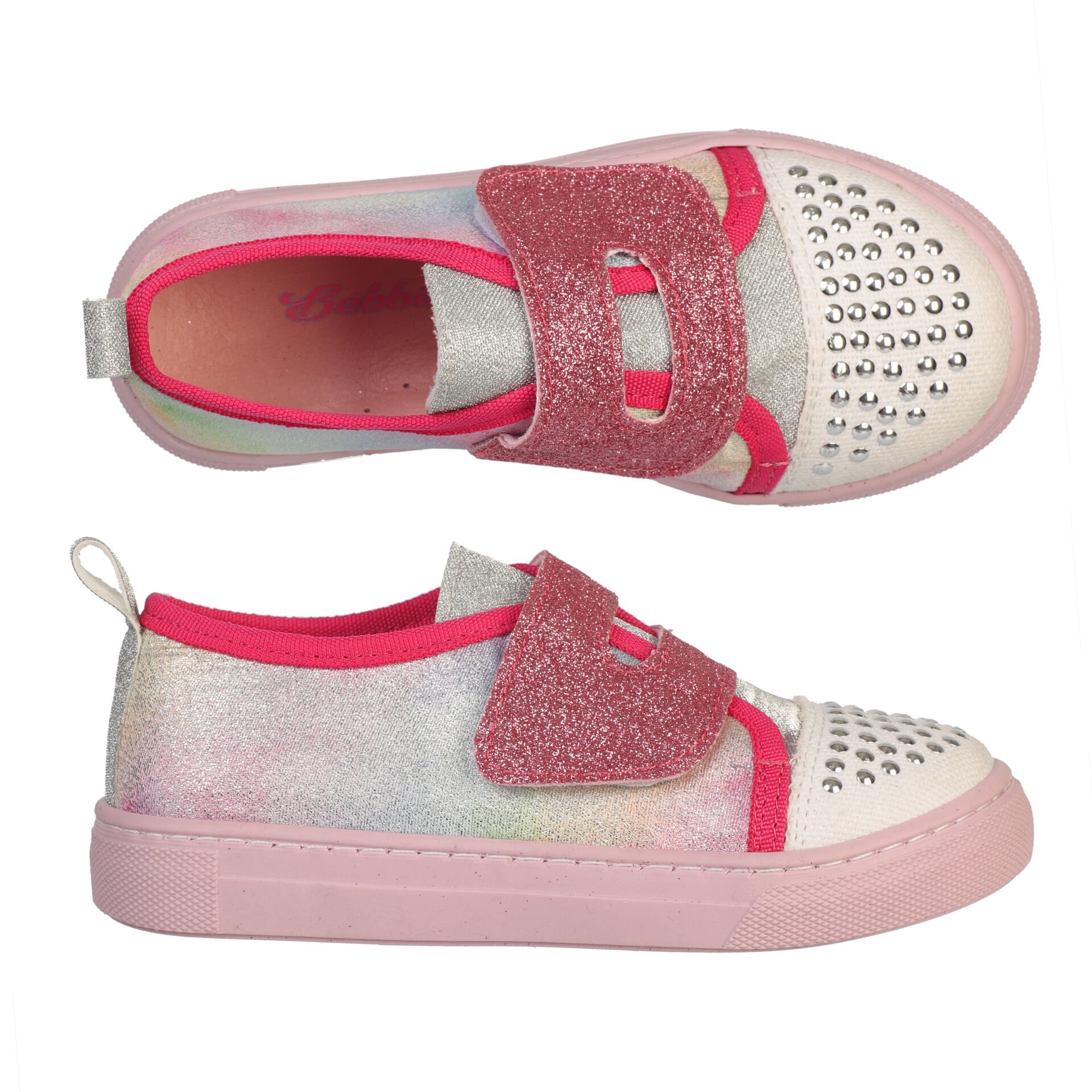 Starry-Pembe Işıltılı Kız Çocuk Sneaker-Spor Ayakkabı