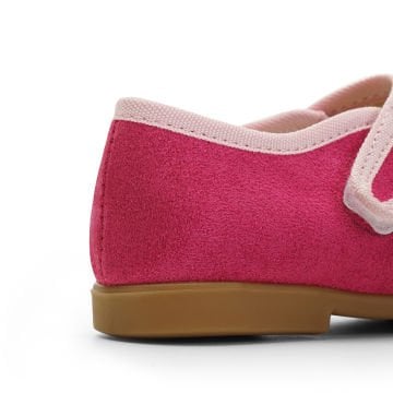 Chloe-Özel Gün Fuşya Vegan Kız Çocuk Babet