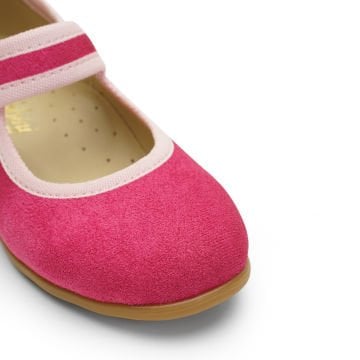 Chloe-Özel Gün Fuşya Vegan Kız Çocuk Babet