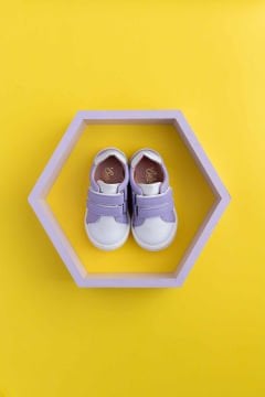 Toy-Lila Kız Çocuk İlk Adım Spor Ayakkabı