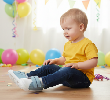 Toy Turkuaz Cırtlı İlk Adım Spor Çocuk Ayakkabı