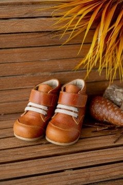 Nordic Taba İlk Adım Hakiki Deri Çocuk Bot