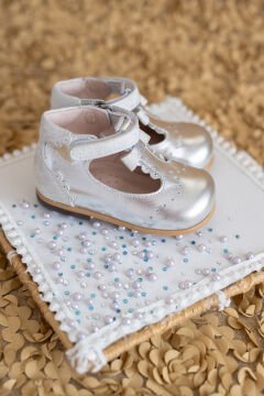 Heidi Ortopedik Gümüş İlk Adım Kız Çocuk Ayakkabı