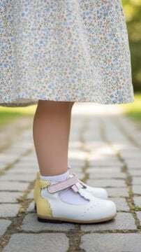 Heidi-Ortopedik Beyaz Renk İlk Adım Kız Çocuk Ayakkabı