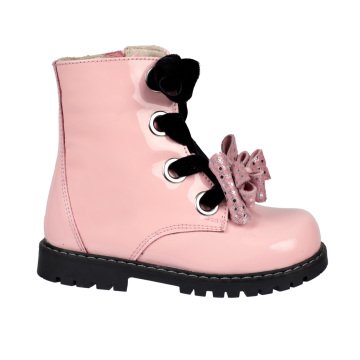 Jessica-Fiyonklu Pembe Rugan Kız Çocuk Postalı