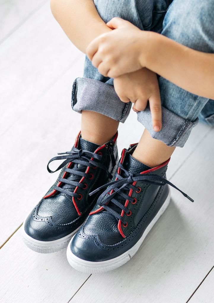 Navy Boys Sports Boat