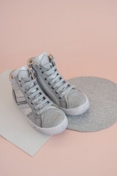 Anna-Gümüş Hakiki Deri Kız Çocuk Bot