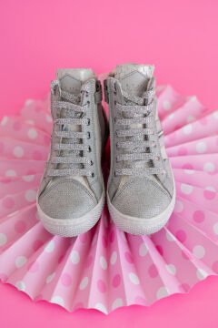 Anna-Gümüş Hakiki Deri Kız Çocuk Bot