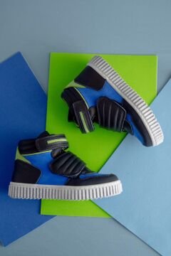 Nevada-Lacivert Cırtlı Spor Erkek Çocuk Bot