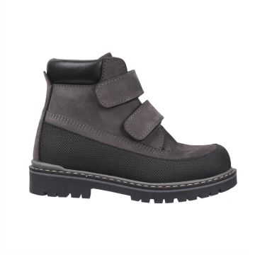 Timber- Gri Burun Korumalı Hakiki Deri Çocuk Bot