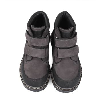 Timber- Gri Burun Korumalı Hakiki Deri Çocuk Bot