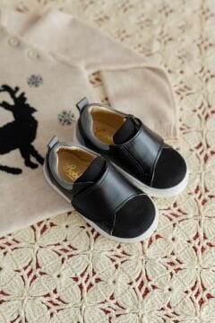 Easy Ortopedik Siyah Çocuk Spor Ayakkabı