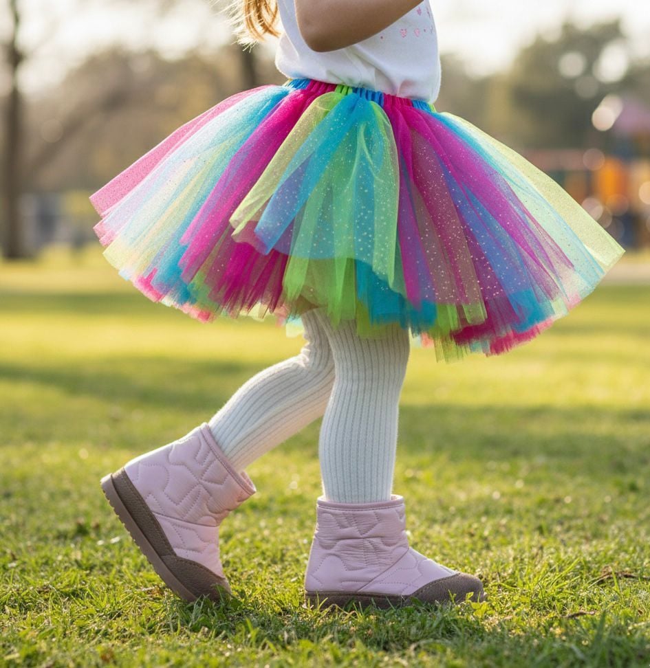 Heat-Pudra Kürklü Hakiki Deri Kız Çocuk Bot