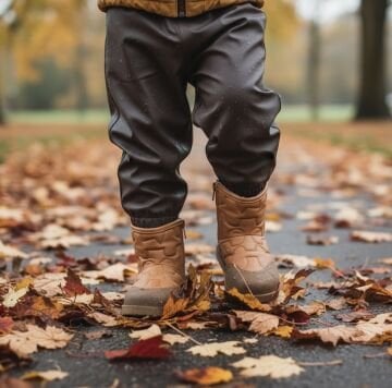 Heat Taba Kürklü Hakiki Deri Çocuk Bot
