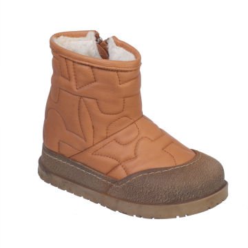 Heat-Taba Kürklü Hakiki Deri  Çocuk Bot
