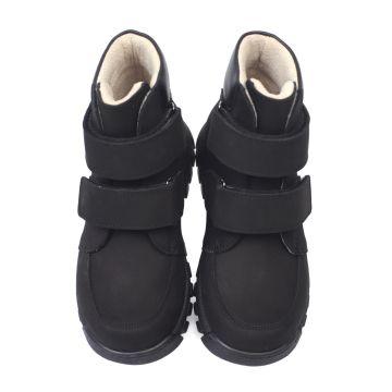 Helsinki-Siyah Hakiki Deri Çocuk Bot