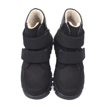 Helsinki-Siyah Hakiki Deri Çocuk Bot