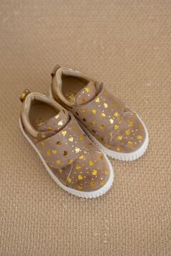 Easy- Kalpli-Vizon Hakiki Deri Ortopedik Kız Çocuk Spor Ayakkabı