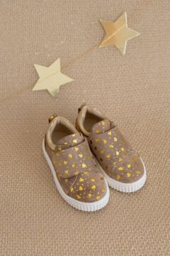 Easy Kalpli Vizon Hakiki Deri Kız Çocuk Spor Ayakkabı