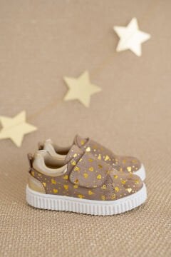 Easy Kalpli Vizon Hakiki Deri Kız Çocuk Spor Ayakkabı