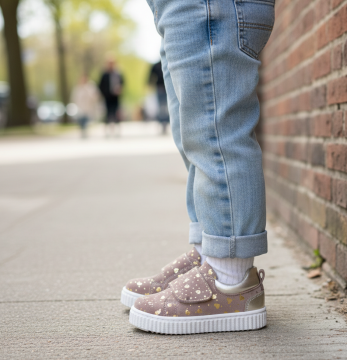 Easy Kalpli Vizon Hakiki Deri Kız Çocuk Spor Ayakkabı