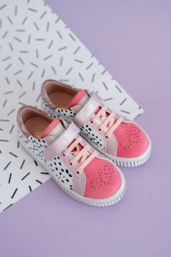 Gloss-Mercan Hakiki Deri Ortopedik Kız Çocuk Spor Ayakkabı