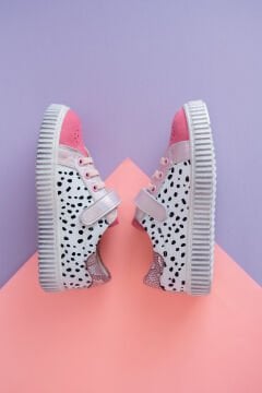 Gloss-Mercan Hakiki Deri Ortopedik Kız Çocuk Spor Ayakkabı