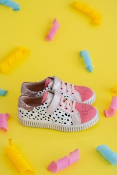 Gloss-Mercan Hakiki Deri Ortopedik Kız Çocuk Spor Ayakkabı