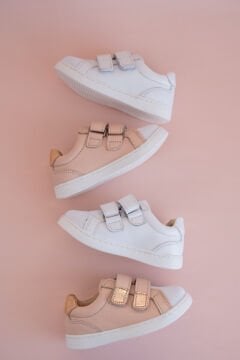 Ecco- Pudra Cırtlı Hakiki Deri Ortopedik Çocuk Spor Ayakkabı