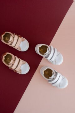 Ecco Pudra Cırtlı Hakiki Deri Ortopedik Çocuk Spor Ayakkabı