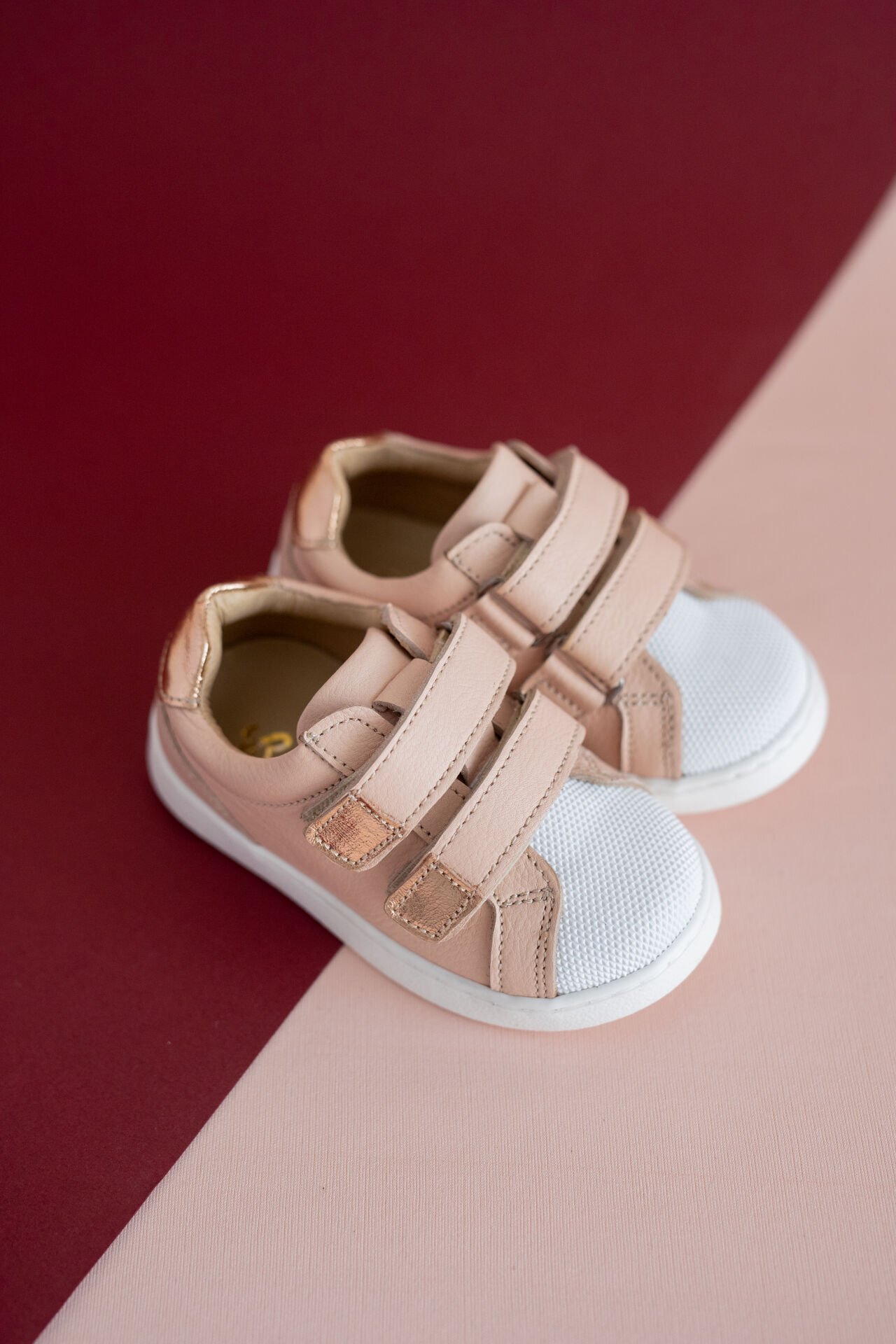 Ecco Pudra Cırtlı Hakiki Deri Ortopedik Çocuk Spor Ayakkabı