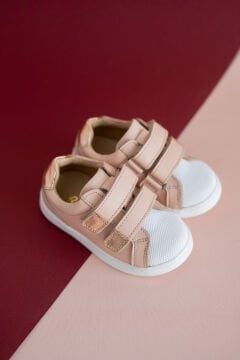 Ecco- Pudra Cırtlı Hakiki Deri Ortopedik Çocuk Spor Ayakkabı