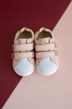 Ecco- Pudra Cırtlı Hakiki Deri Ortopedik Çocuk Spor Ayakkabı