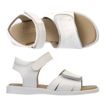 Bella Beyaz Vegan Kız Çocuk Sandalet