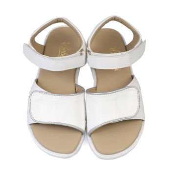 Bella-Beyaz Vegan Kız Çocuk Sandalet