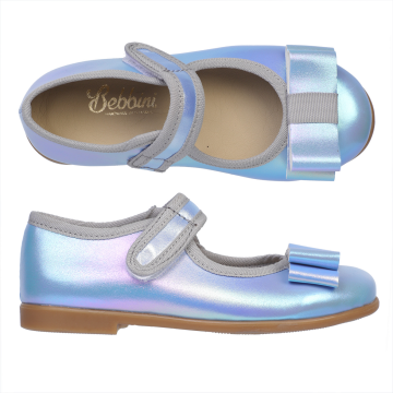 Chloe Özel Gün Mavi Elsa Vegan Kız Çocuk Babet