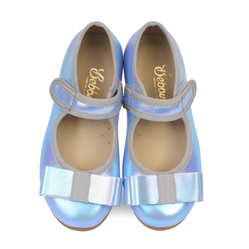 Chloe-Özel Gün Mavi Elsa Vegan Kız Çocuk Babet