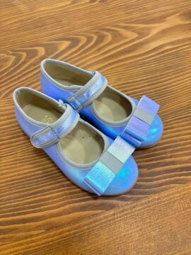 Chloe Özel Gün Mavi Elsa Vegan Kız Çocuk Babet