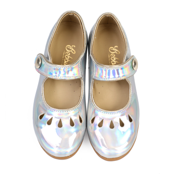 Melissa-Özel Gün Gümüş Vegan Kız Çocuk Babet